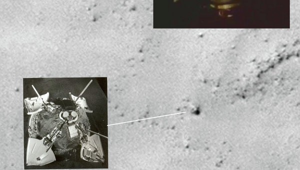 Зонд НАСА разглядел на Марсе своего советского "прадедушку"