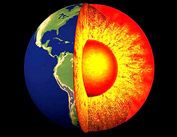 Внутреннее ядро Земли вращается не синхронно относительно остальной части планеты