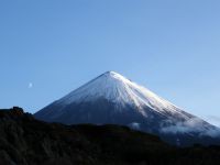 Новое извержение Ключевского вулкана