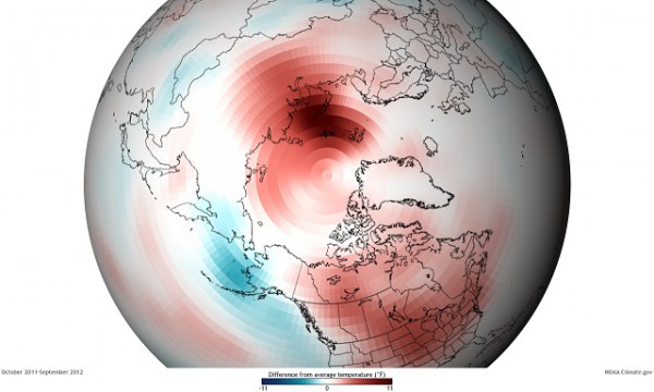 Потепление в Арктике в 2012 году было отмечено новыми рекордами