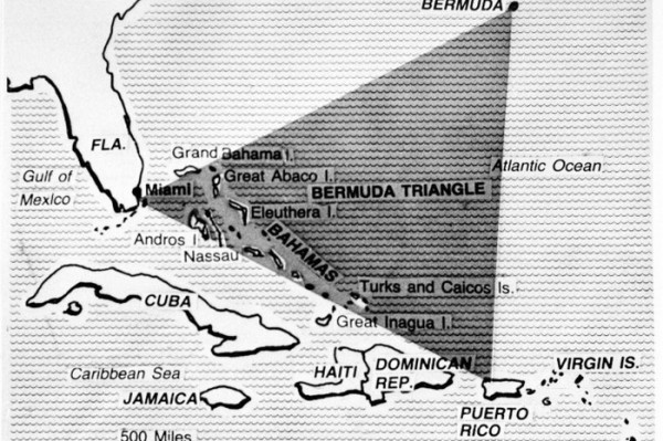 Причиной цунами 1817 года в Бермудском треугольнике явилось землетрясение