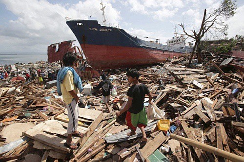 Послужило ли изменение климата причиной тайфуна "Хайян"?