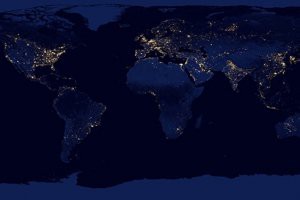 Спутник NASA запечатлел "темную сторону" Земли