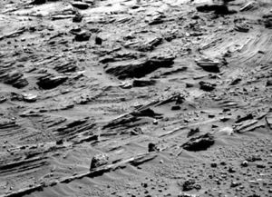 На Марсе обнаружены следы вулканических извержений