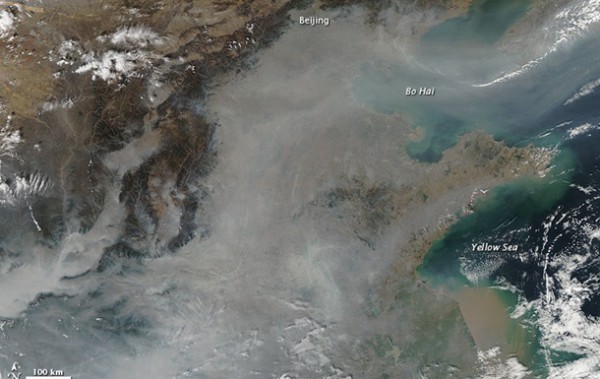 Грязный воздух Азии влияет на погоду во всем мире - ученые