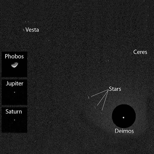 Марсоход Curiosity сделал уникальный снимок
