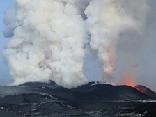 Вулкан Плоский Толбачик будет извергаться от месяца до 110 дней