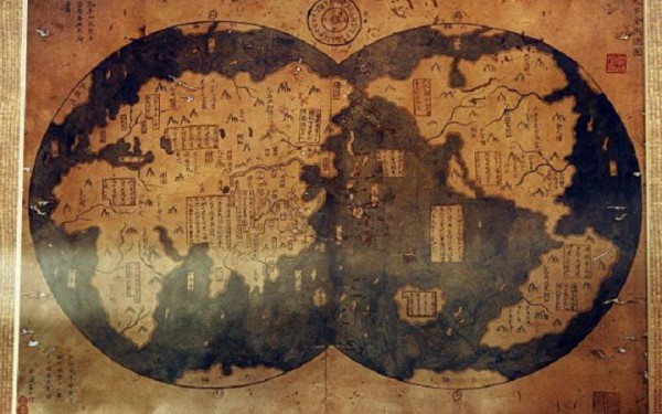Ученые обнаружили на карте Колумба скрытый текст