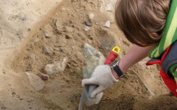 Иркутские студенты откопали древнего мамонта