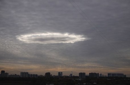 Жителей Хабаровска напугали аномальные явления в небе
