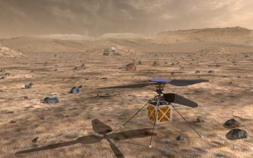 Использование летательных аппаратов-роботов - новый способ исследований Марса и других планет, имеющих атмосферу