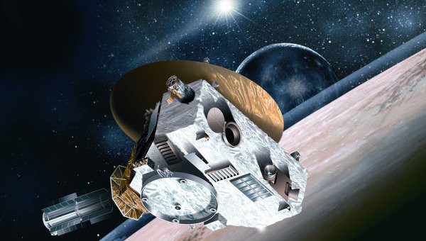 Аппарат New Horizons впервые передал на Землю фотографии Плутона