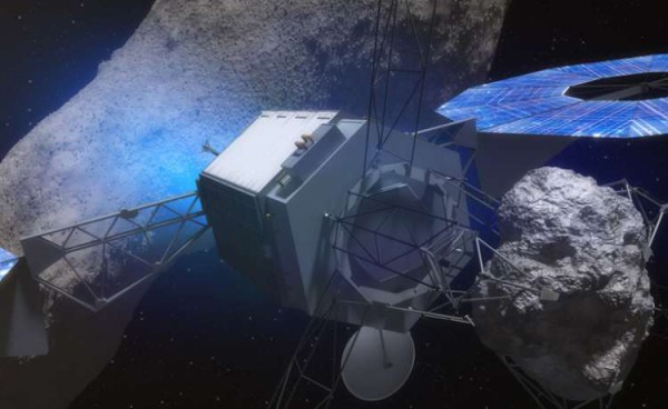 NASA: к 2020 году на лунную орбиту будет доставлен обломок астероида