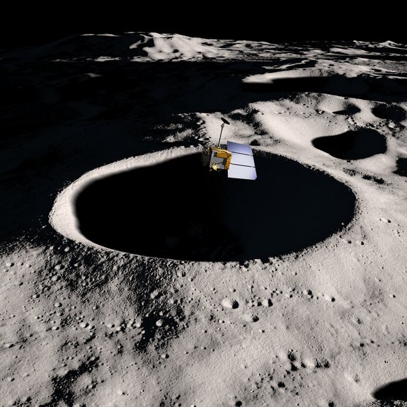 Космический зонд LRO приблизился к Луне на рекордно близкое расстояние