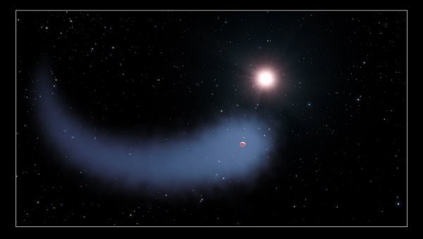 Огромное водородное облако обнаружено вокруг экзопланеты Gliese 436 b