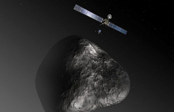 Комета Чурюмова-Герасименко приближается к Солнцу