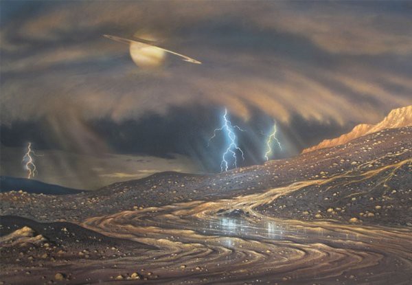 На Титане могут жить гигантские существа-долгожители