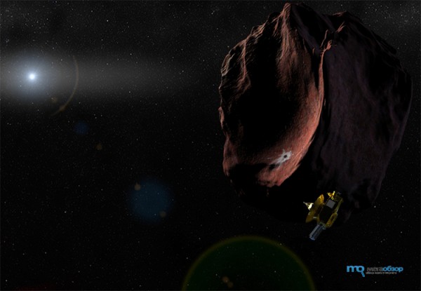 Космический зонд New Horizons отправился к поясу Койпера