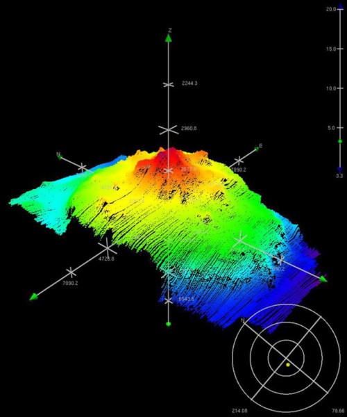 Ученые составили 3D-карты самого загадочного вулкана на Земле