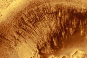 Жизнь на Марсе могла зародиться в результате древней бомбардировки планеты