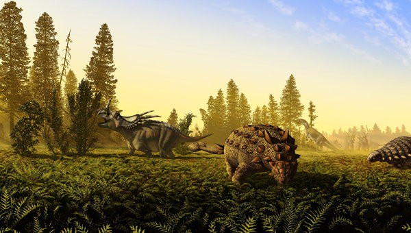 Динозавры начали вымирать еще до падения астероида