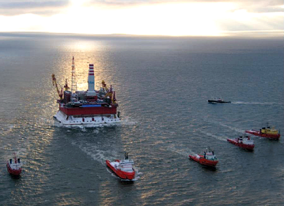 Мировой интерес прикован к ценам на нефть, в то время как ОАО «Росшельф» выходит на просторы Арктики