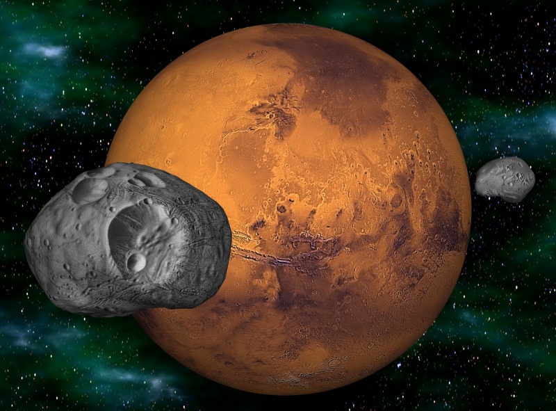 В древности у Марса было много спутников