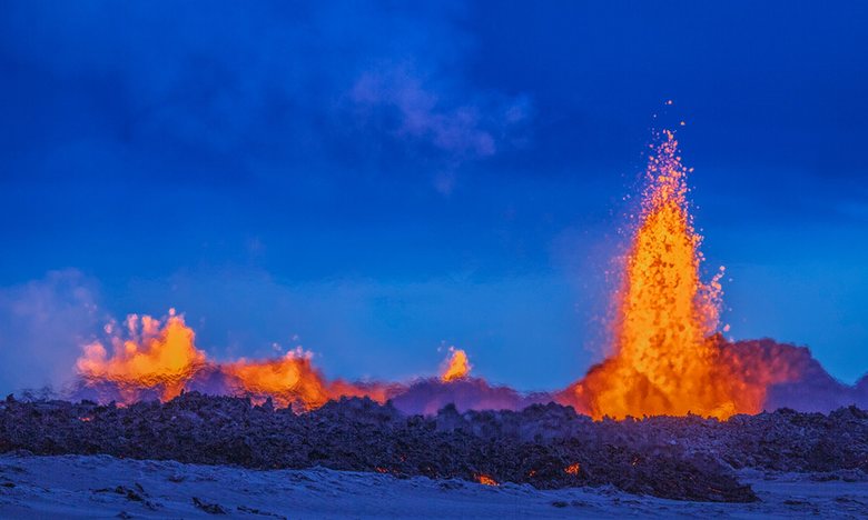 Как гибнут вулканы 