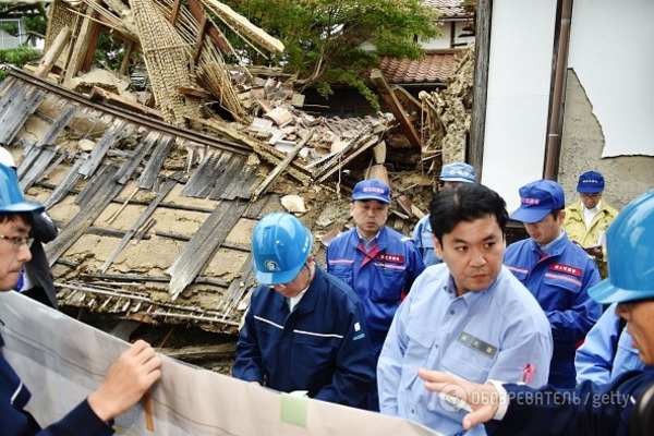 В Японии произошло новое большое землетрясение