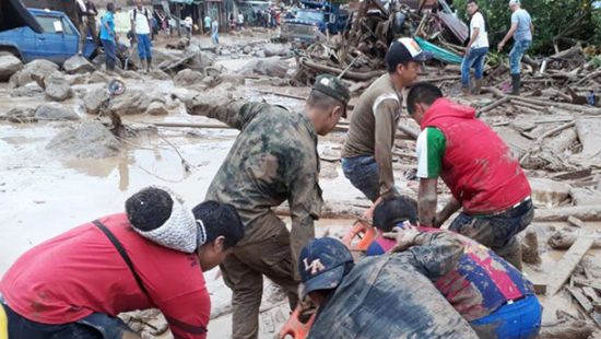 В Колумбии обильные дожди привели к трагедии