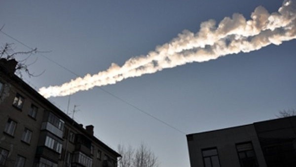 Один из обломков метеорита создал шестиметровую воронку
