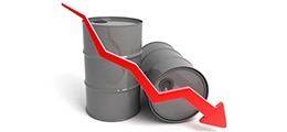 Цены на нефть резко пошли вниз