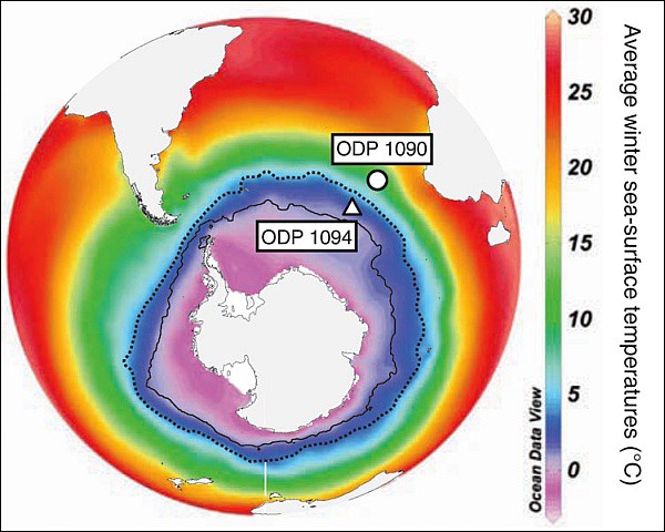 Глобальное потепление заставляет Южный океан выдохнуть