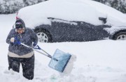 Снежный шторм «Диего» сковал в своих холодных тисках Северную Каролину
