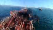 Взрыв на танкере «Залив Америка» унес жизни двух человек